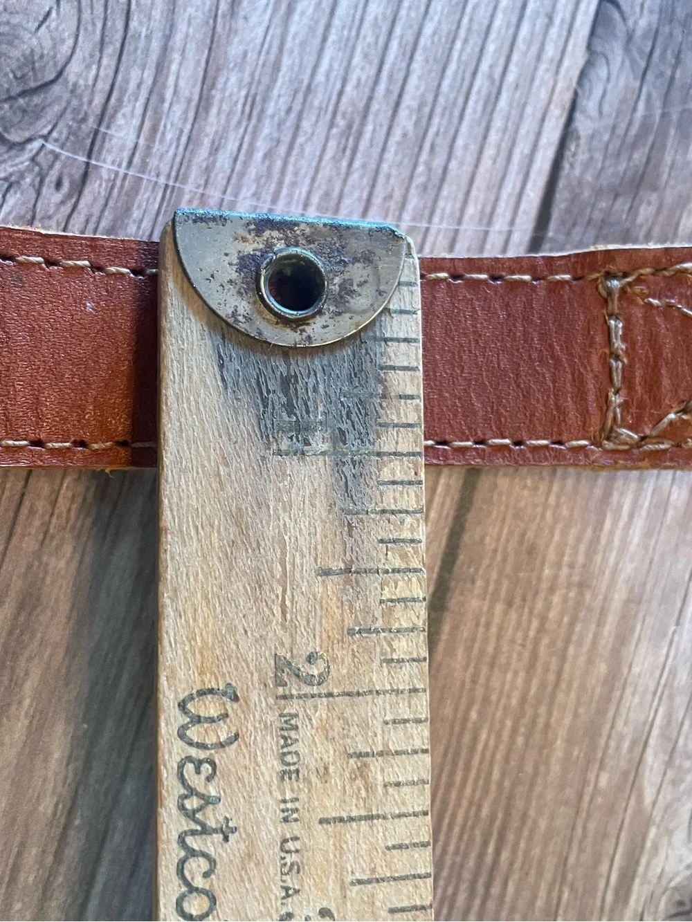 Parker Clay Premium Golden Leather Dog Leash - Coupler